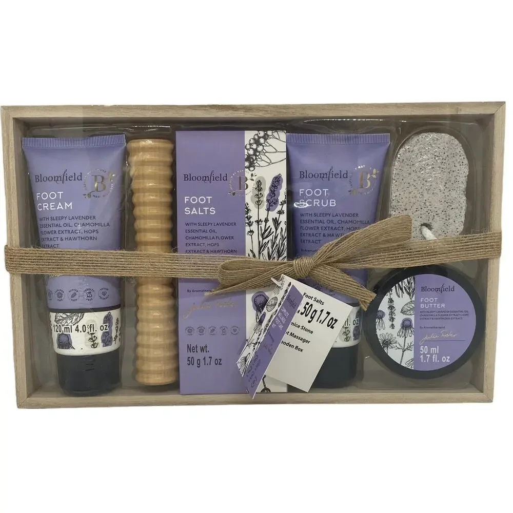 Bloomfield Complete Wellness Foot Care Kit By Aromatherapist Julie Footer New